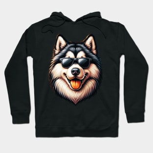 Cool Alaskan Malamute Hoodie